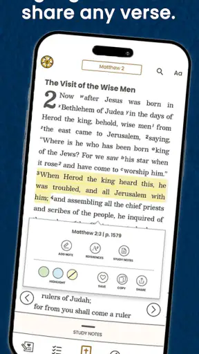 The Lutheran Study Bible screenshot