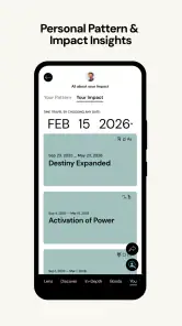 The Pattern Astrology screenshot