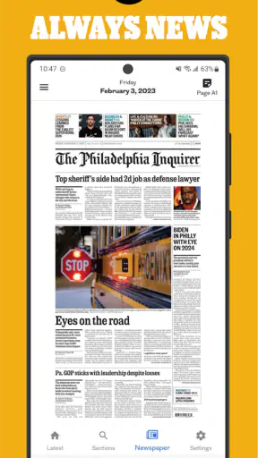The Philadelphia Inquirer screenshot