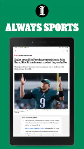 The Philadelphia Inquirer screenshot