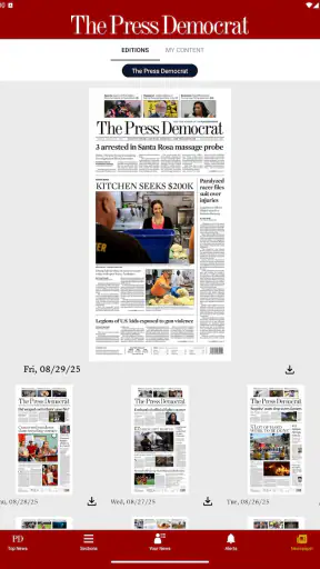 The Press Democrat screenshot