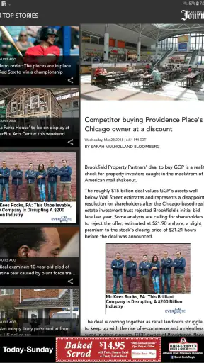 The Providence Journal, R.I. screenshot