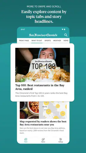 The San Francisco Chronicle screenshot
