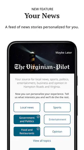 The Virginian-Pilot screenshot