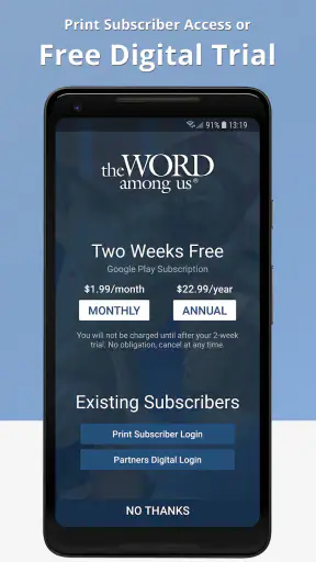 The Word Among Us Mass Edition screenshot