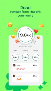 TheFork - Restaurant bookings screenshot