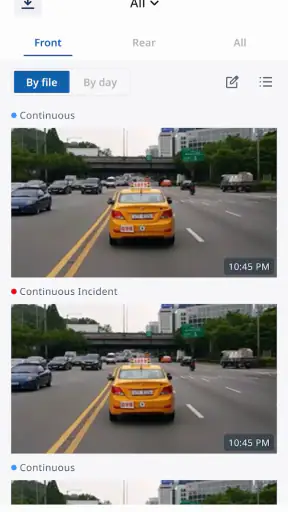 THINKWARE DASH CAM LINK screenshot