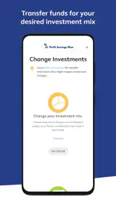 Thrift Savings Plan screenshot
