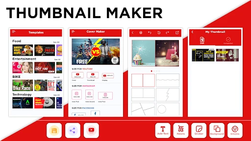 Thumbnail Maker - Channel art screenshot