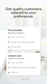 Thumbtack for Professionals screenshot