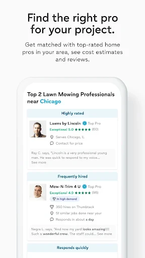 Thumbtack: Hire Service Pros screenshot