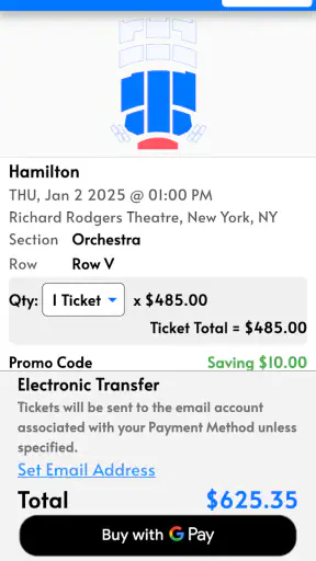 TicketNetwork screenshot