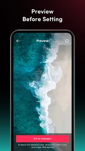 TickTock-TikTok Live Wallpaper screenshot