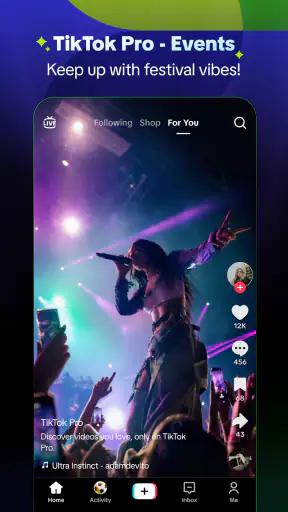 TikTok Pro - Events screenshot