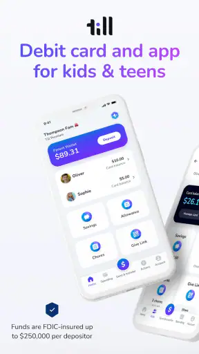 Till: Debit Card for Kids screenshot