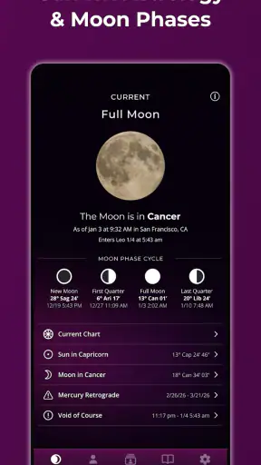TimePassages Astrology screenshot