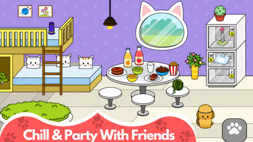 Tizi Cute Kitty: Pet Cat Games screenshot