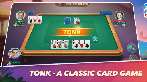 Tonk 12: Tunk Rummy ZingPlay screenshot