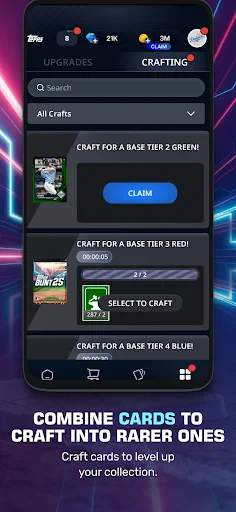 Topps® BUNT® MLB Card Trader screenshot