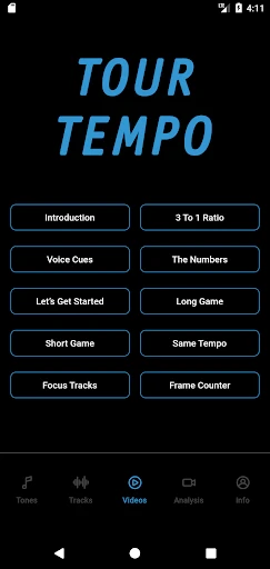 Tour Tempo Golf Total Game screenshot