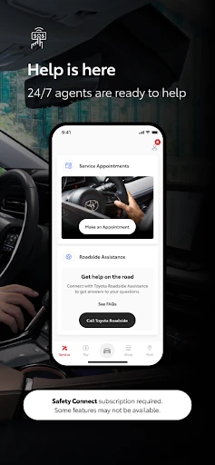 Toyota screenshot