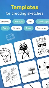 Trace Drawing－Sketch and Paint screenshot