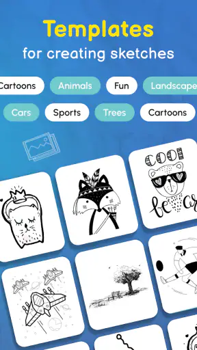 Trace Drawing－Sketch and Paint screenshot