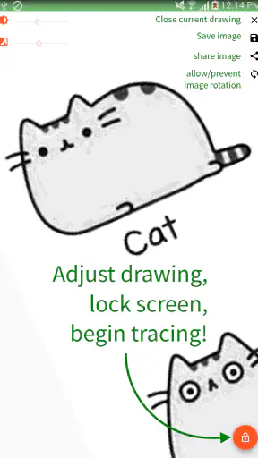 Tracer! Lightbox tracing app screenshot
