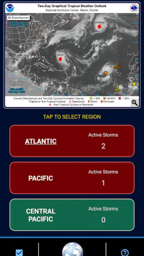 Track-It Hurricane Tracker screenshot