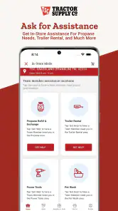 Tractor Supply Company screenshot