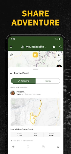 Trailforks screenshot
