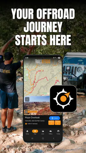 Trails Offroad: Offline Maps screenshot