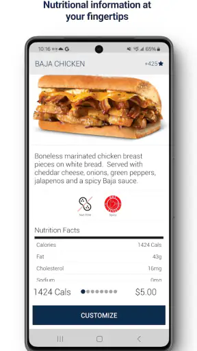 Transact Mobile Ordering screenshot
