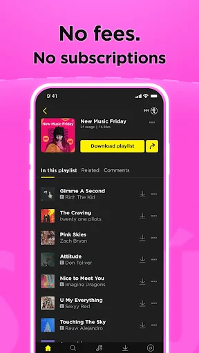 TREBEL: Music, MP3 & Podcasts screenshot