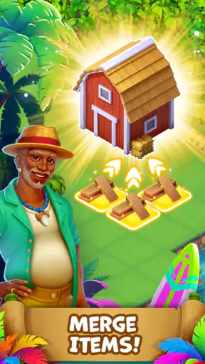 Tropical Merge: Merge game screenshot