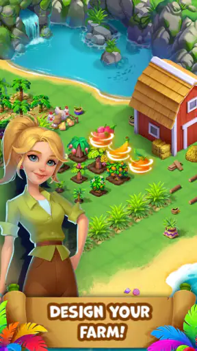 Tropical Merge: Merge game screenshot