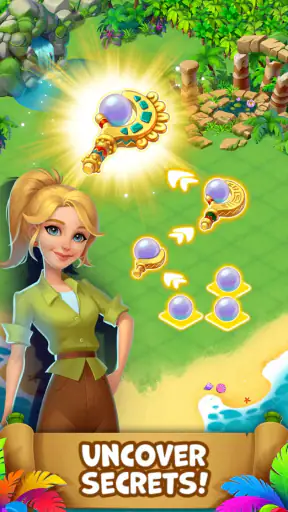 Tropical Merge: Merge game screenshot