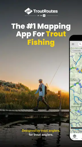 TroutRoutes: Trout Fishing App screenshot
