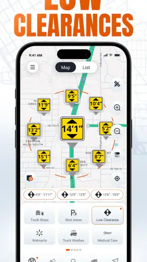 Trucker Guide: Truck Stops screenshot