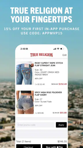 True Religion | Since 2002 screenshot