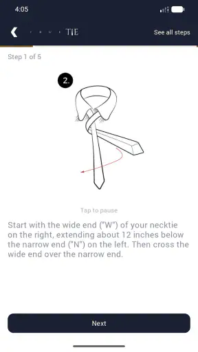 True Tie: Tie Knot Guide screenshot