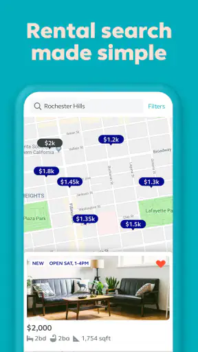 Trulia Rent Apartments & Homes screenshot