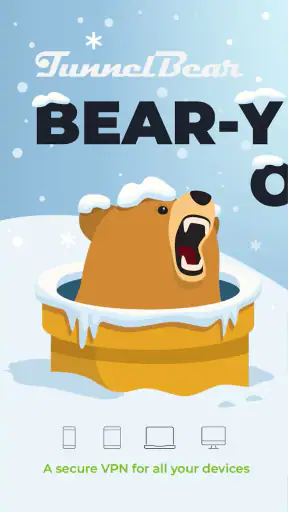 TunnelBear VPN screenshot