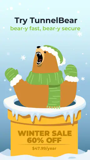 TunnelBear VPN screenshot