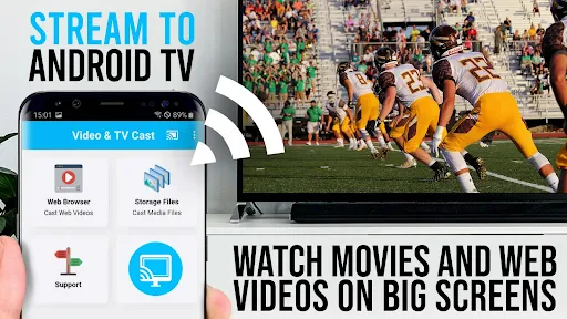 TV Cast Pro for Android TV screenshot