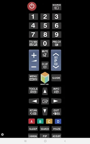 TV (Samsung) Remote Control screenshot