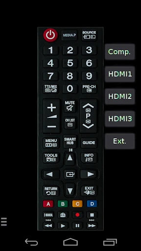 TV (Samsung) Remote Control screenshot