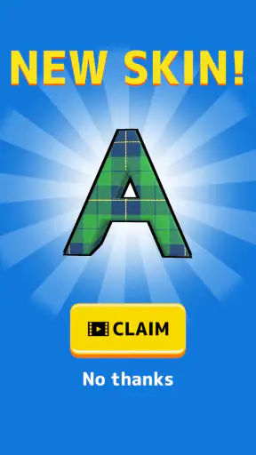 Type Spin: alphabet run game screenshot