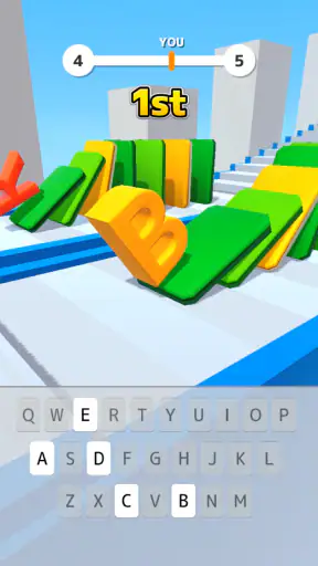 Type Spin: alphabet run game screenshot