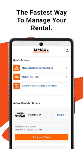 U-Haul screenshot
